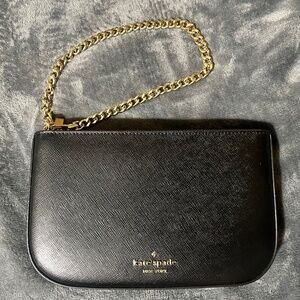 New Kate Spade mini bag with chain strap (gold)